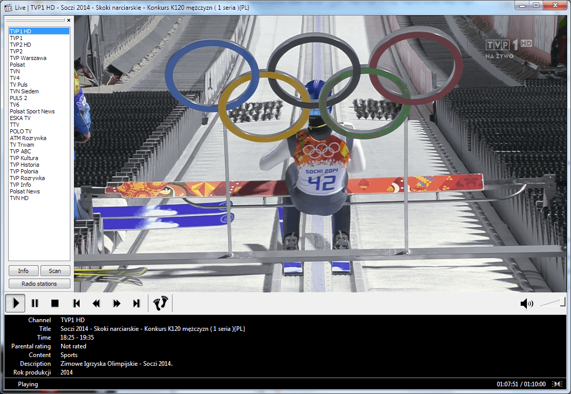 MPC-HC DVB Viewer